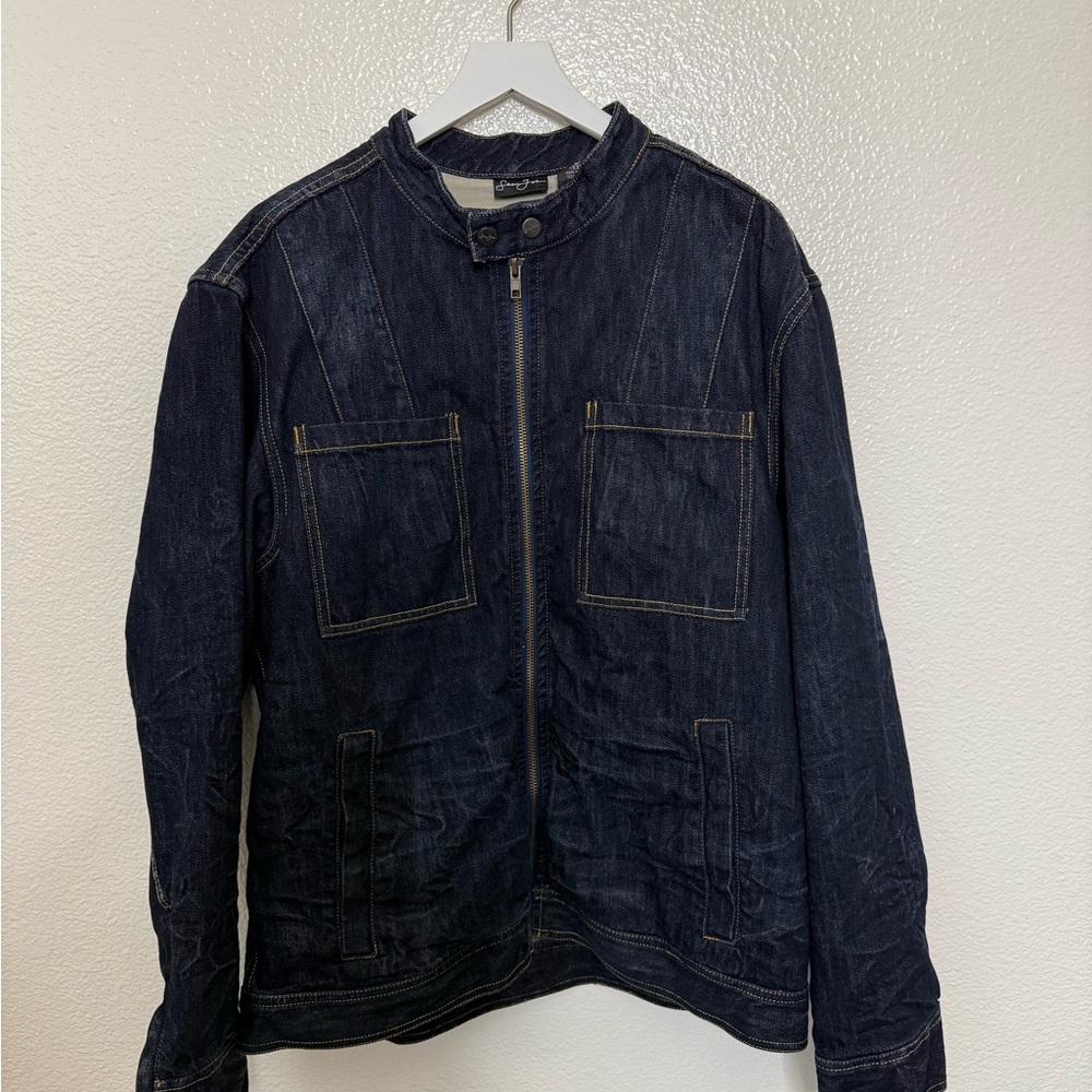 Sean John Dark Blue Denim Jacket
